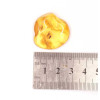 Pulēts gaiša medus krāsas dabīgais Baltijas dzintars (3.9 g)