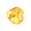Pulēts gaiša medus krāsas dabīgais Baltijas dzintars (3.9 g)