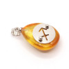 zintara Kulons Amulets ar Zīmi "Strēlnieks"