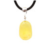 Baltijas dzintara kulons amulets dzeltenā krāsā 45